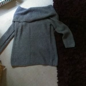 Off shoulder sweater